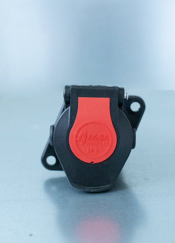 ABS-EBS 7-pin connector stekker 24V voor truck-aanhanger – foto 1