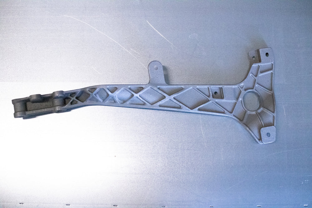 Bumper buitenste aluminium beugel rechts Mercedes-Benz Actros MP4 1842-1845