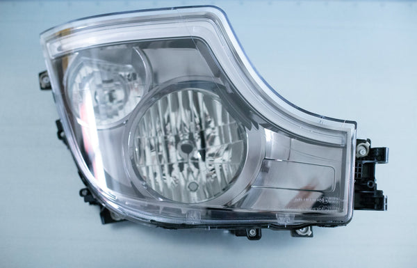 Koplamp LED/zwart rechts met DRL Mercedes-Benz Actros MP4/MP5