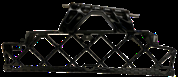Onderbumper grille scharnier links Mercedes-Benz Actros MP4 1842-1845