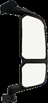 Spiegelglas groot rechts Iveco Stralis / S-Way